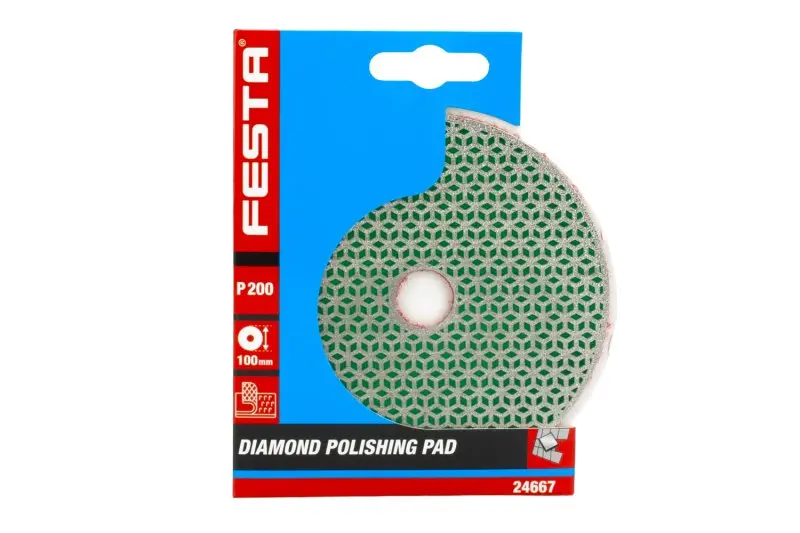 Kotouč brusný diamantový FESTA P200 100mm na keramiku, dlažbu, sklo