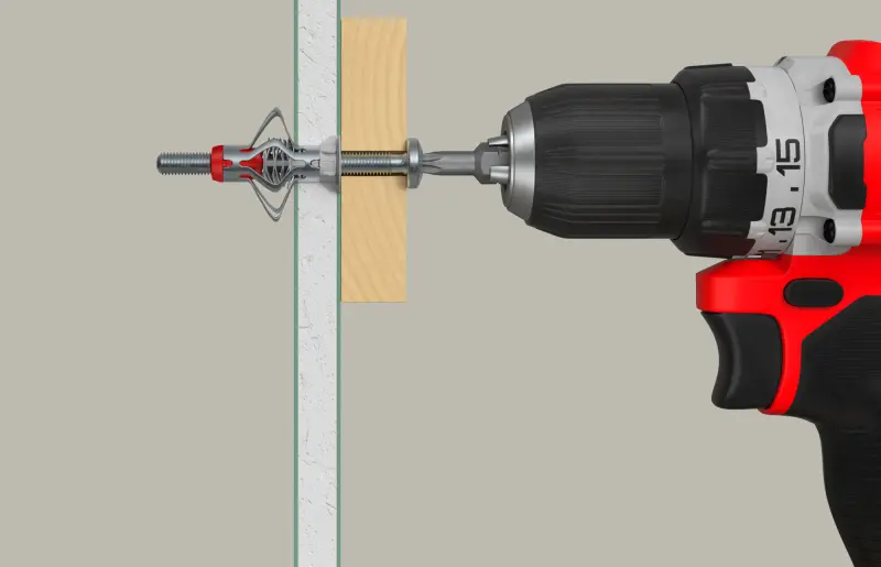 fischer DuoHM 5x55 S PH TX se šroubem s plochou hlavou TX