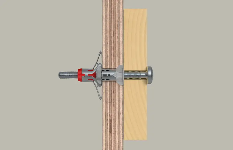 fischer DuoHM 6x55 S PH TX se šroubem s plochou hlavou TX