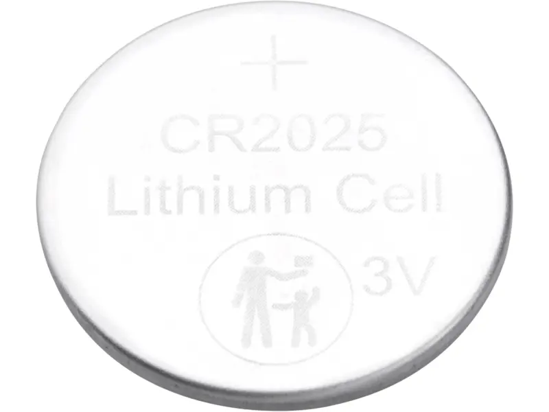 baterie lithiové, 5ks, 3V (CR2025)