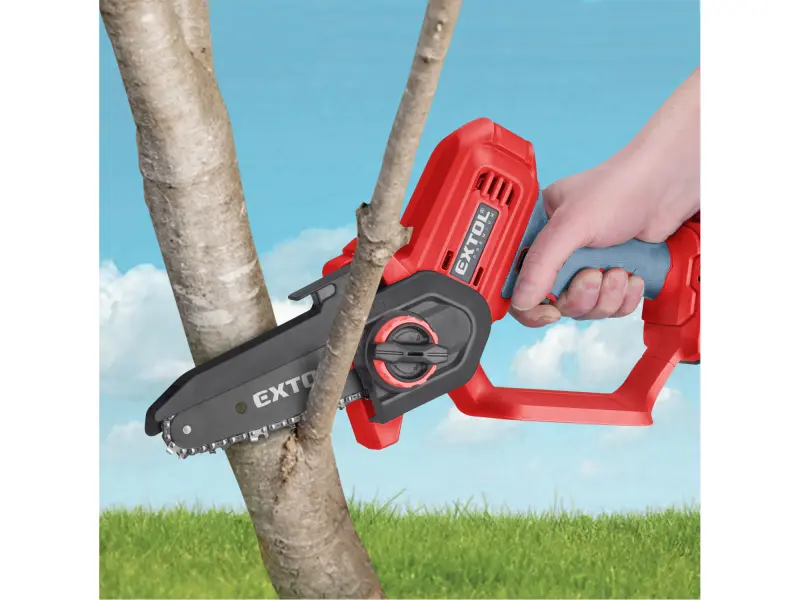 pila řetězová aku jednoruční SHARE20V, 12cm, 20V Li-ion, 2Ah