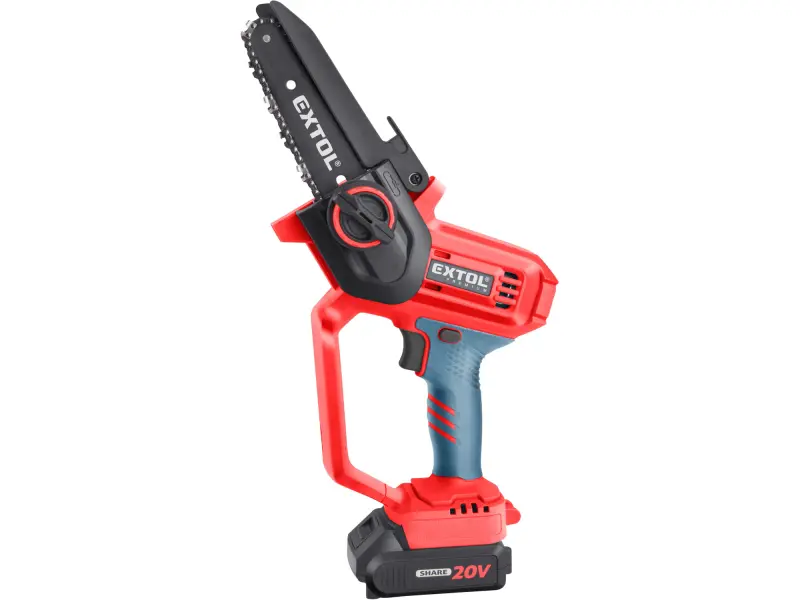 pila řetězová aku jednoruční SHARE20V, 12cm, 20V Li-ion, 2Ah