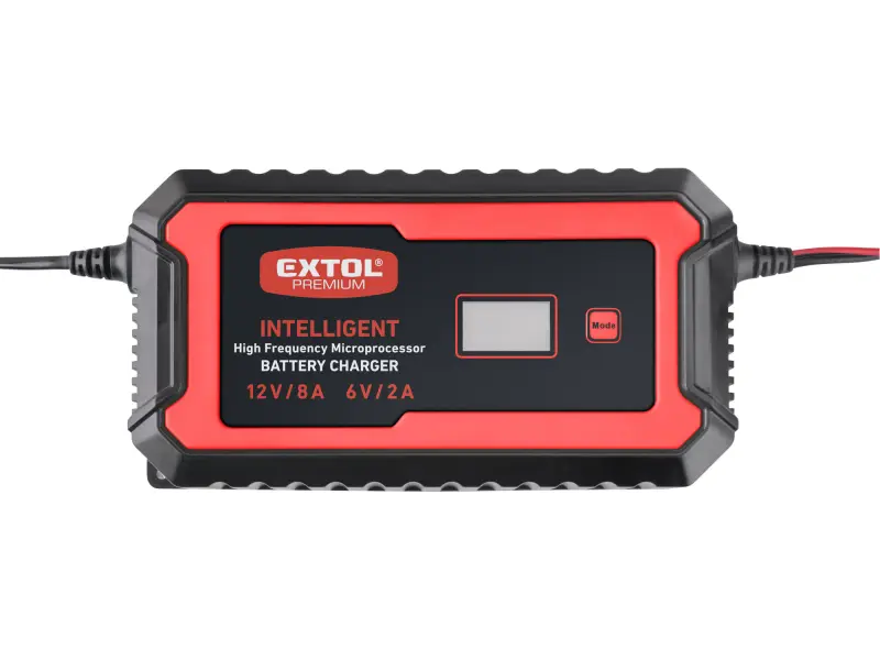 autonabíječka 9stupňová, řízená mikroprocesorem, 12V/6V, 8A
