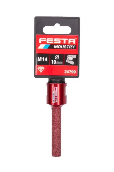 Korunka brusná diamantová FESTA INDUSTRY 10x50mm M14