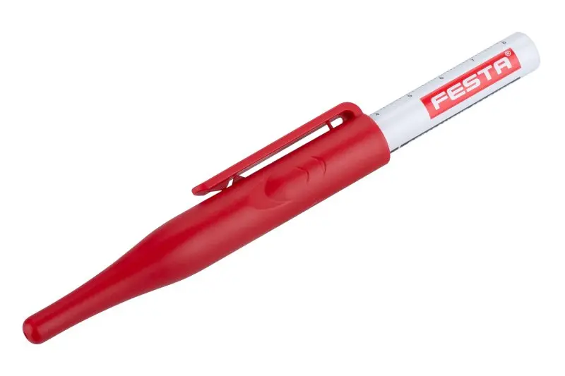 Značkovač hloubkový FESTA permanentní červený 150mm