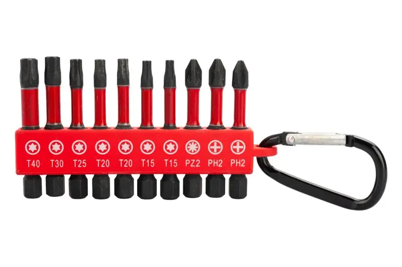 Sada torzních bitů FESTA INDUSTRY PH-PZ-TORX S2 1/4" 50mm 10ks