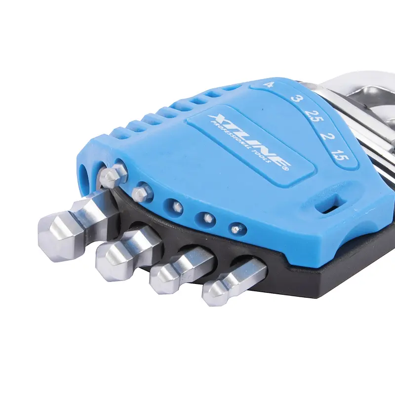 Sada IMBUS klíčů s kuličkou 9 dílů | 1.5-10 mm