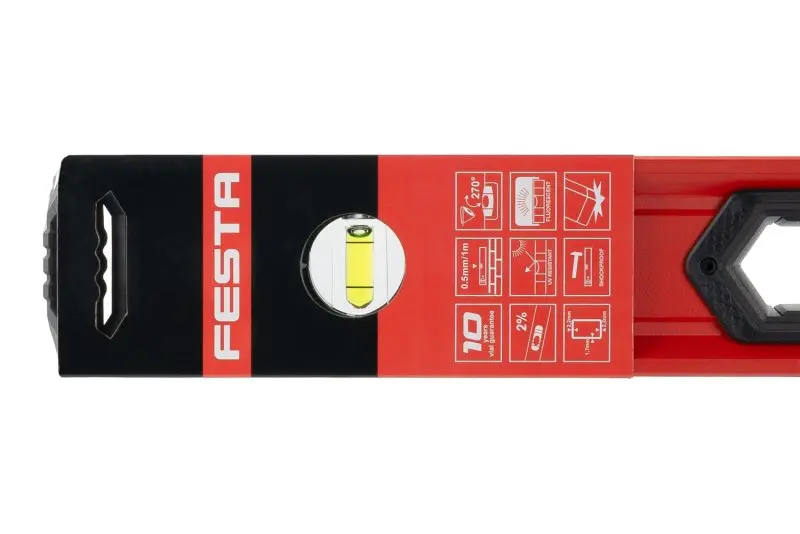 Vodováha FESTA s madly 1000mm 3 libely