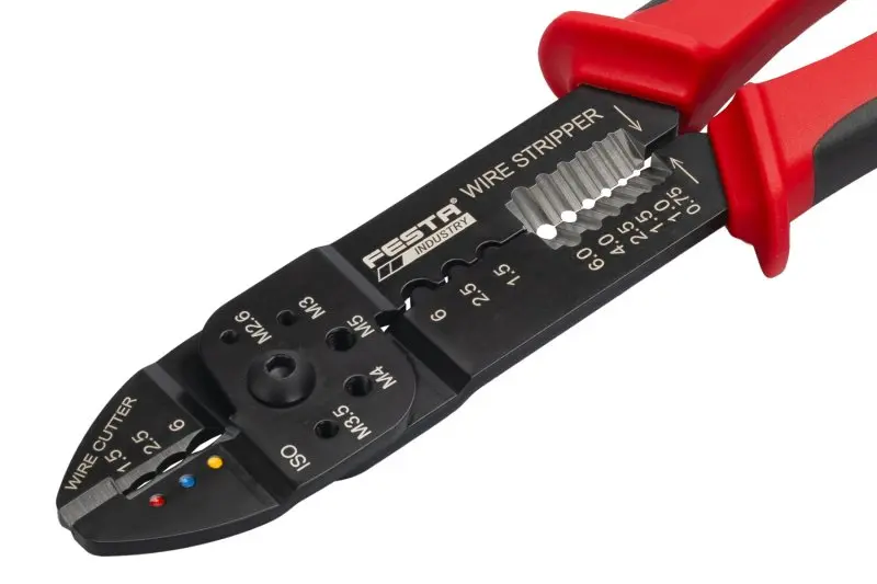 Kleště odizolovávací a lisovací FESTA Industry