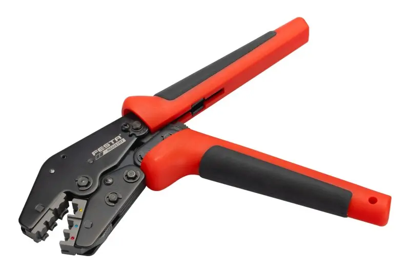 Kleště lisovací / krimpovací FESTA INDUSTRY s výměnnými čelistmi