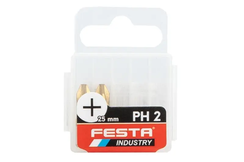 Bit FESTA INDUSTRY S2 PH 2 25mm DIAMANT DIN 3128 2 ks