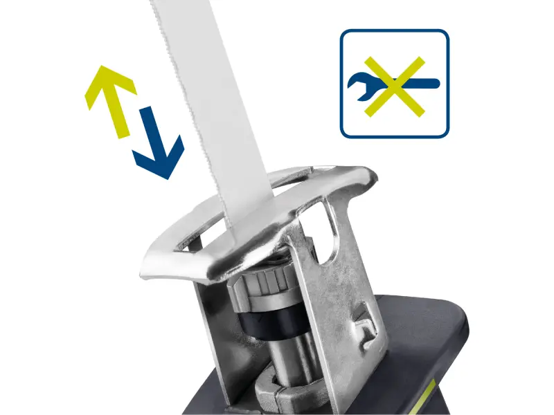 pila ocaska jednoruční aku, BRUSHLESS, 20V Li-ion, 2Ah