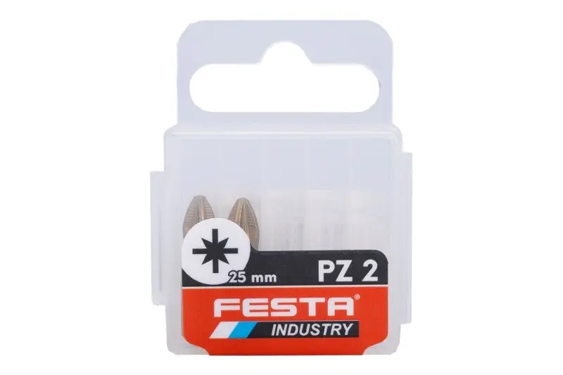 Bit FESTA INDUSTRY PZ 2 25mm TiN S2 (2 ks)