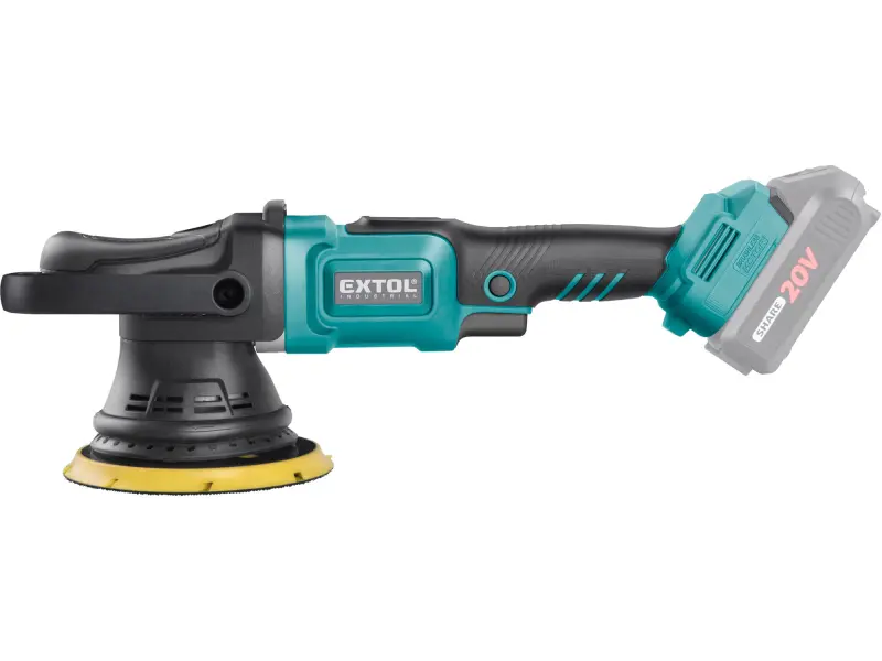 leštička orbitální aku SHARE20V, 150mm, BRUSHLESS, bez baterie a nabíječky