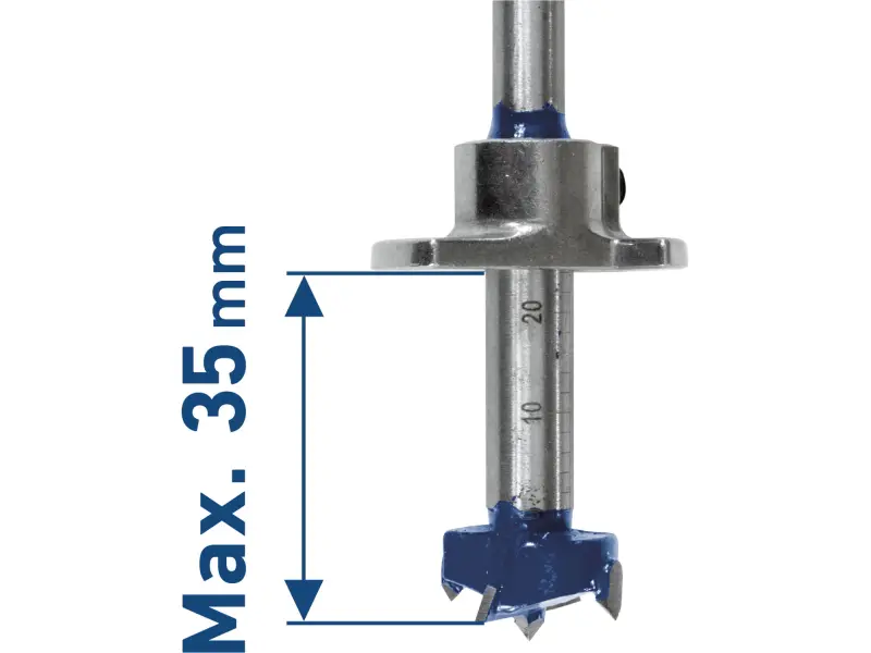 frézy-sukovníky, do dřeva s hloubk. dorazem, sada 5ks,, ⌀15-20-25-30-35mm