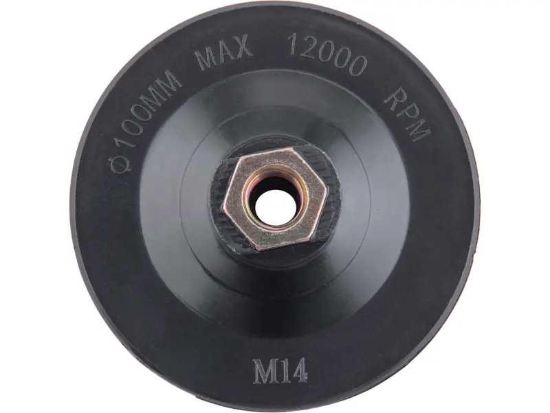 nosič brusných výseků - M14, suchý zip, O100mm