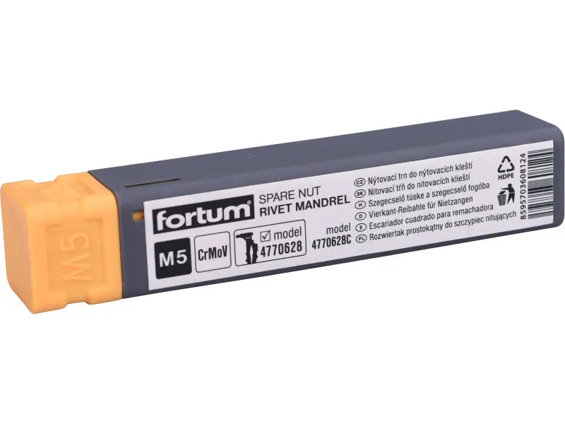 trn na nýtovací matice do nýt. kleští 4770628, M5