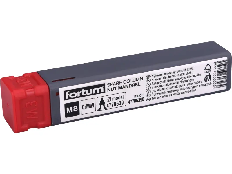 trn na nýtovací šrouby do nýt. kleští 4770639 (COMBO-3F), M8