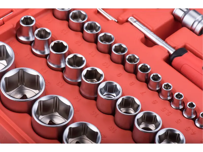 hlavice nástrčné, sada 94ks, 1/4