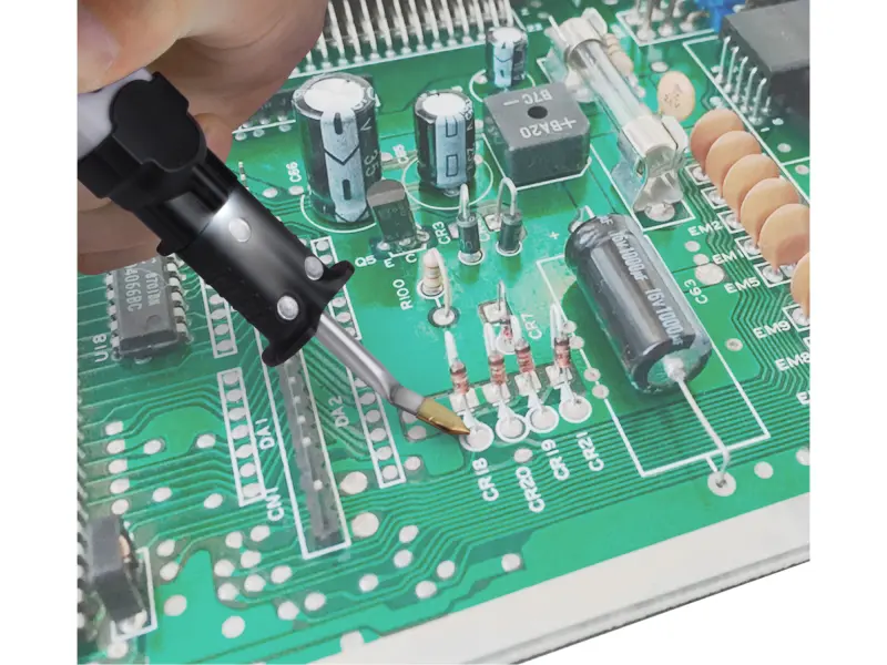 svářečka sponkovací na plasty aku, USB nabíjení