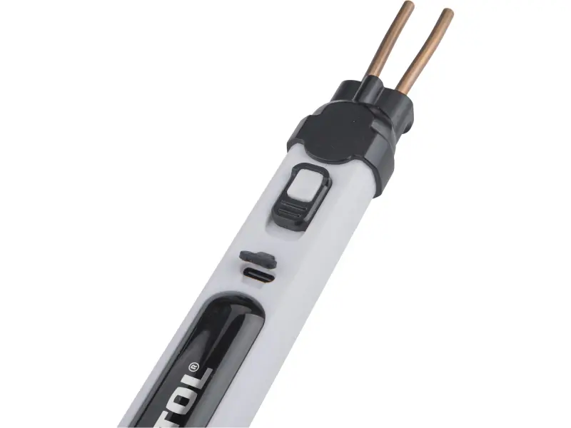 svářečka sponkovací na plasty aku, USB nabíjení