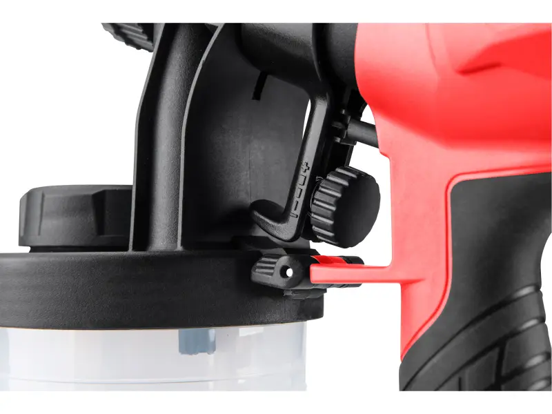 pistole stříkací HVLP aku SHARE20V, 20V Li-ion, bez baterie a nabíječky