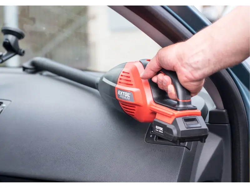 vysavač aku SHARE20V, 20V Li-ion, 2Ah