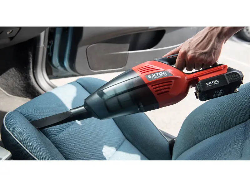 vysavač aku SHARE20V, 20V Li-ion, 2Ah