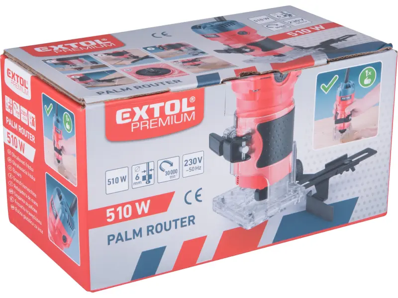 frézka ohraňovací, 510W