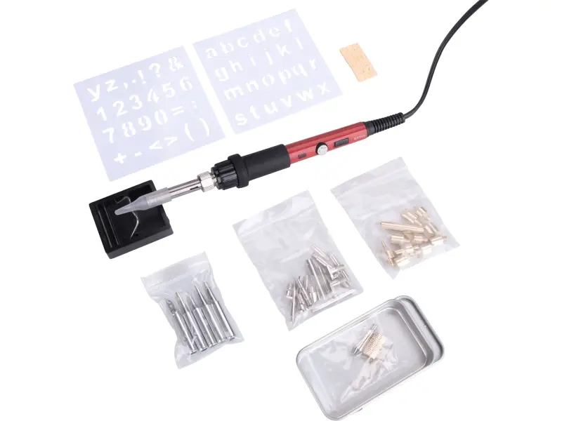 páječka hrotová s hroty pro vypalování do dřeva