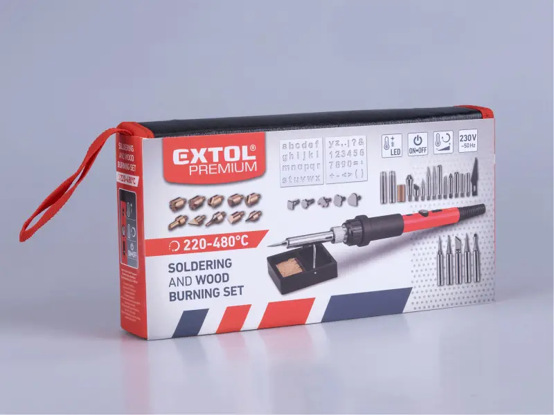 páječka hrotová s hroty pro vypalování do dřeva