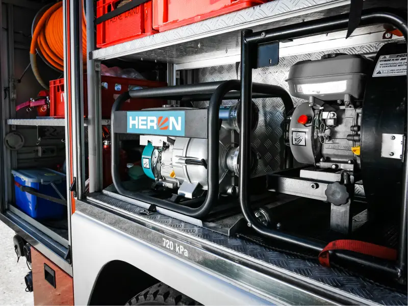 čerpadlo motorové kalové 6,5HP, 1300l/min