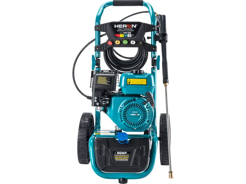 vysokotlaký motorový čistič se šamponovačem, 186bar