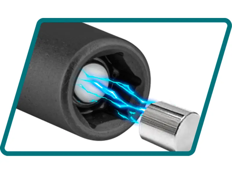 Sada magnetických nádstavců 3ks, CrV