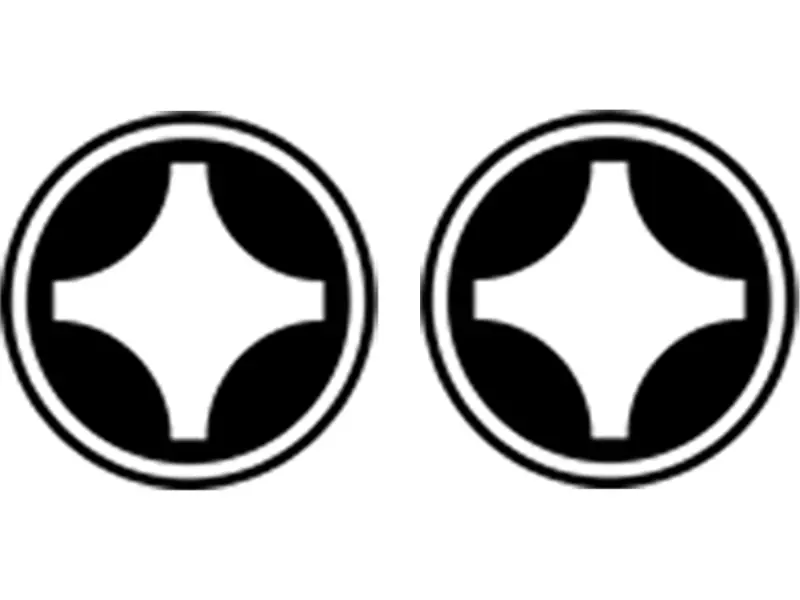 Hroty oboustranné, sada 10ks