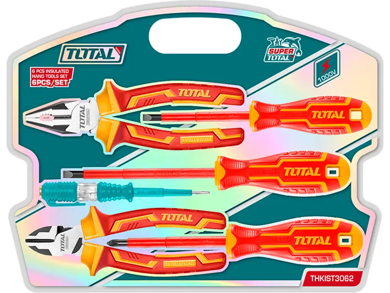 Elektrikářské nářadí, sada 6ks, industrial