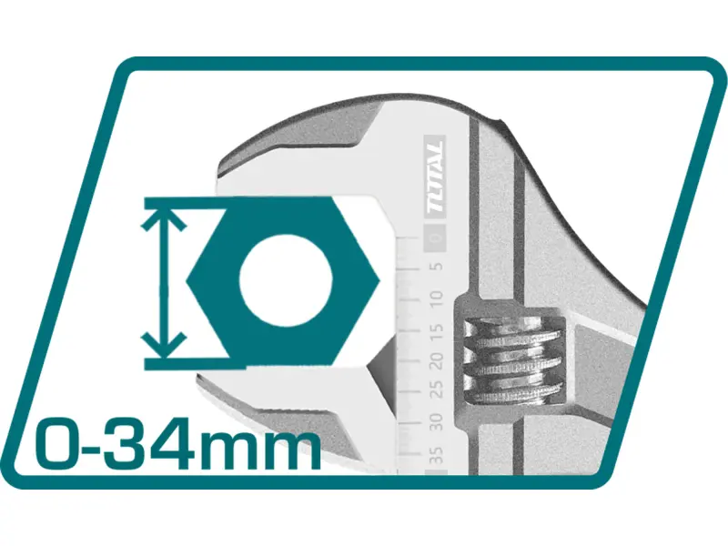 Klíč nastavitelný, 200mm, CrV