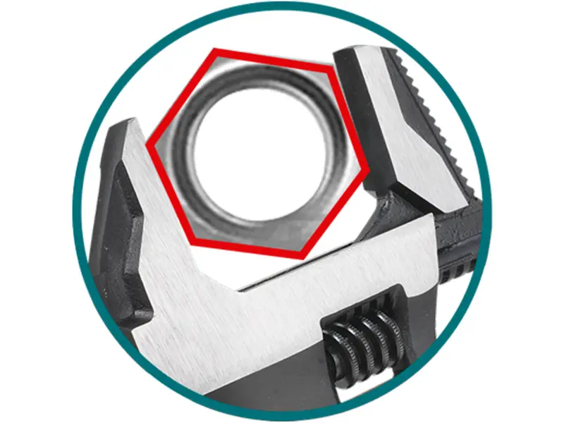 Klíč nastavitelný, 2v1, 250mm, industrial