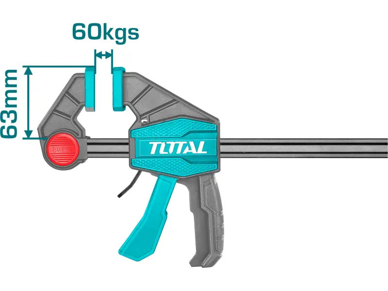 Svěrka rychloupínací, 300mm, industrial, HCS