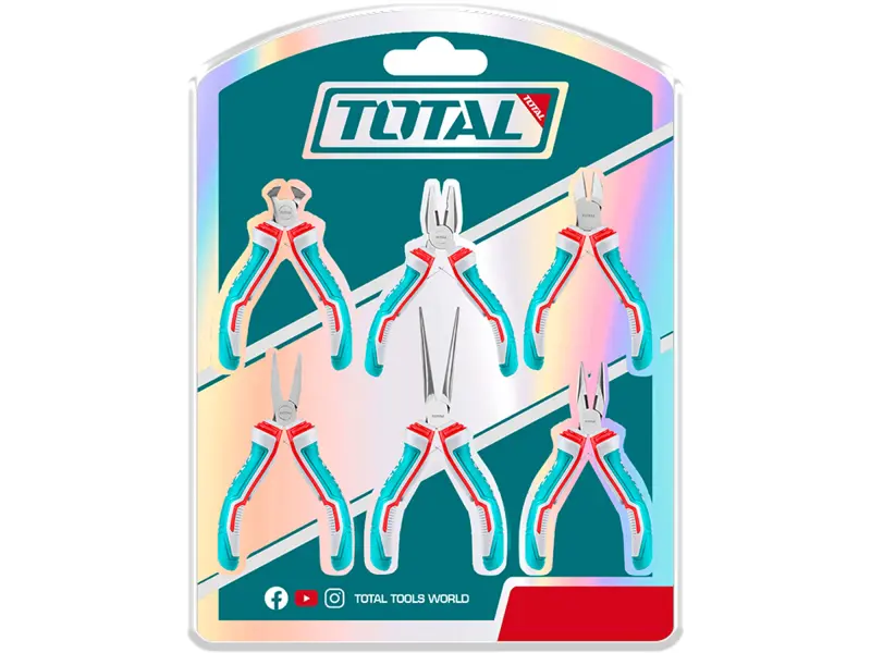 Kleště mini, sada 6ks