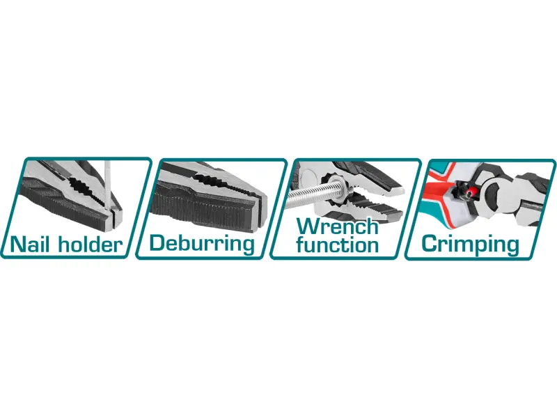 Kleště kombinované, industrial, 160mm, CrV