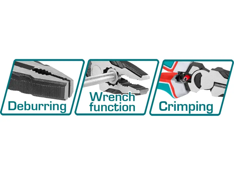 Kleště kombinované, industrial, 240mm, CrV