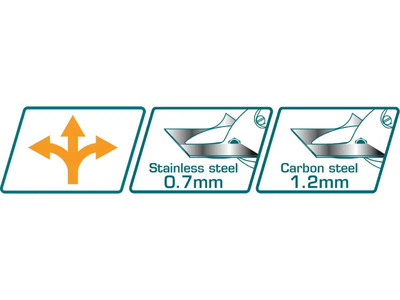 Nůžky na plech převodové, industrial, HCS