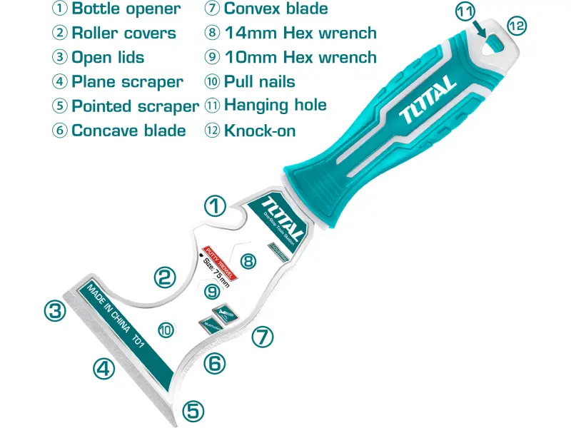 Špachtle multifunkční, industrial