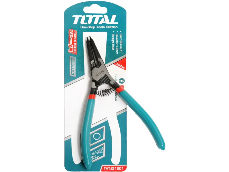 Kleště na pojistné kroužky, 180mm, industrial