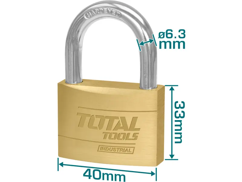 Zámek, industrial, 40mm