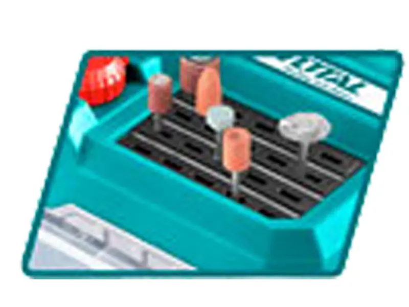 Bruska přímá AKU, 20V Li-ion, 2000mAh, s baterií a nabíječkou