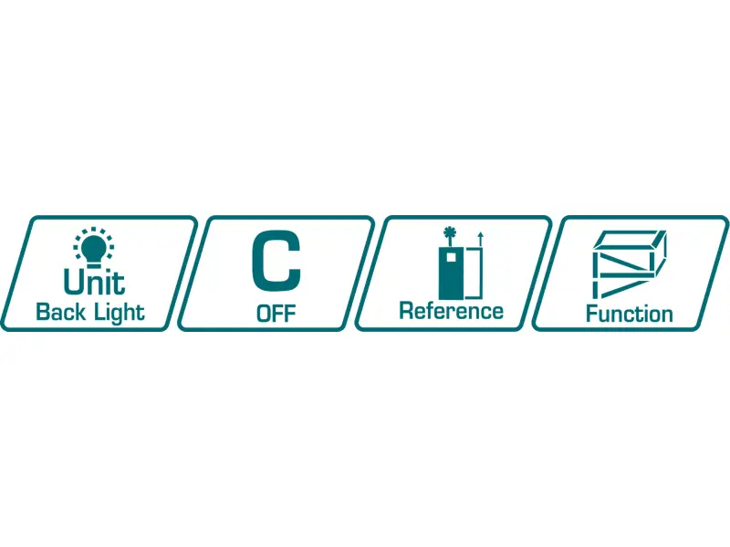 Metr laserový digitální, 60m