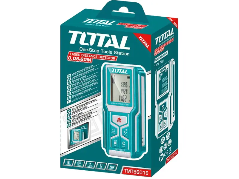 Metr laserový digitální, 60m