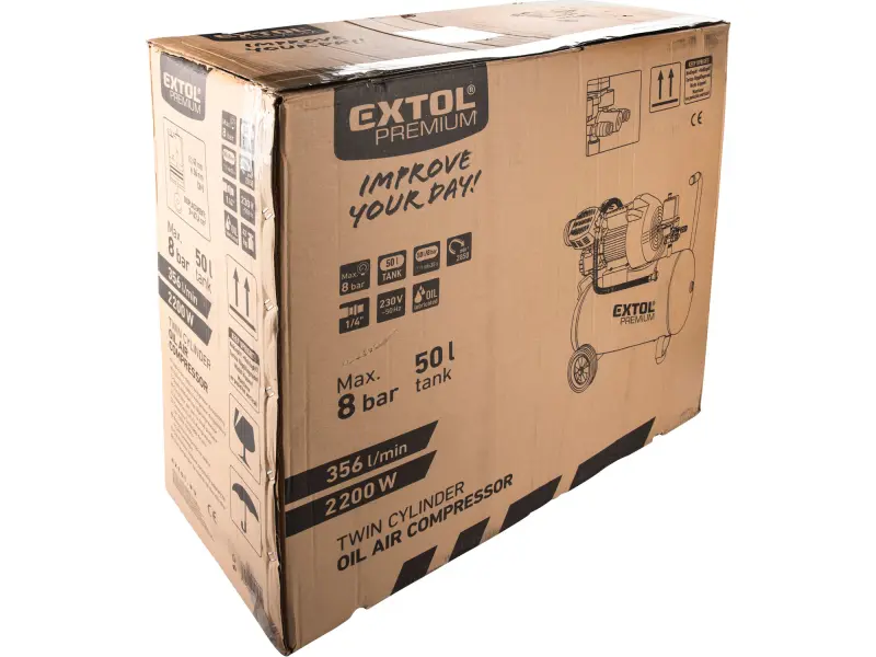 kompresor olejový 8895320, 2200W, 50l